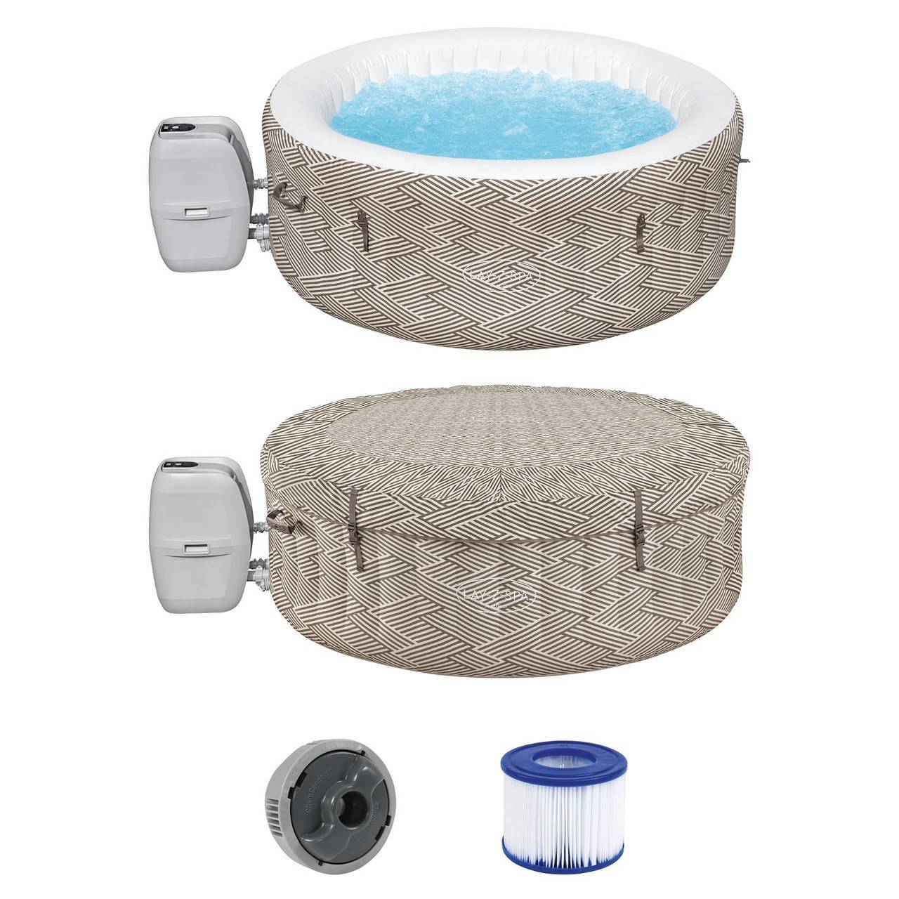 Whirlpool LAY-Z-SPA Madrid AirJet 180 x 66 cm 60055_22 Whirlpool LAY-Z-SPA Madrid AirJet 180 x 66 cm 60055_22