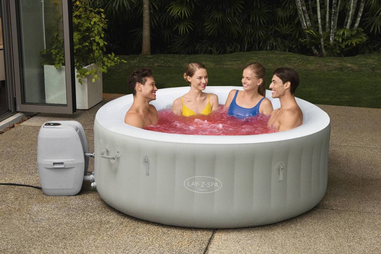 Bestway Whirlpool Lay Z Spa Tahiti AirJet, rund 180 x 66 cm 60007_22 Bestway Whirlpool Lay Z Spa Tahiti AirJet, rund 180 x 66 cm 60007_22