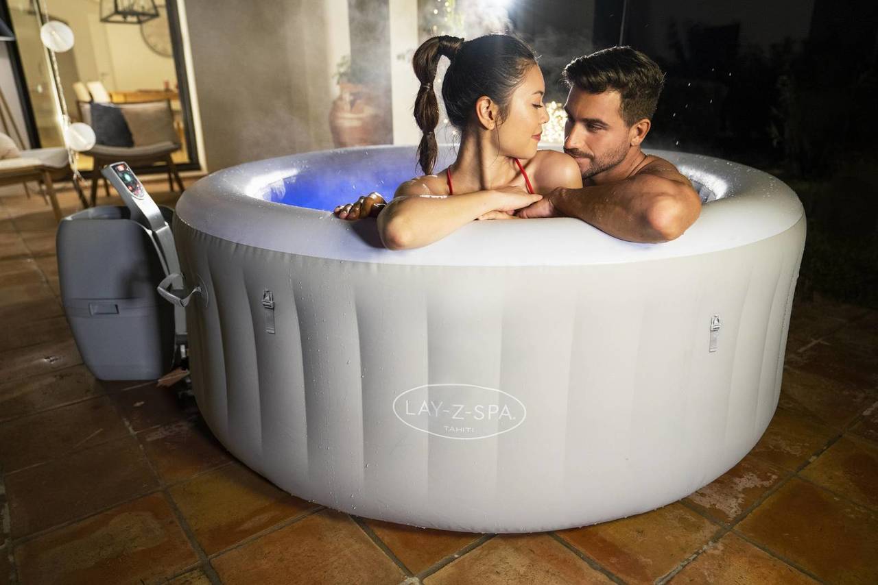 Bestway Whirlpool Lay Z Spa Tahiti AirJet, rund 180 x 66 cm 60007_22 Bestway Whirlpool Lay Z Spa Tahiti AirJet, rund 180 x 66 cm 60007_22
