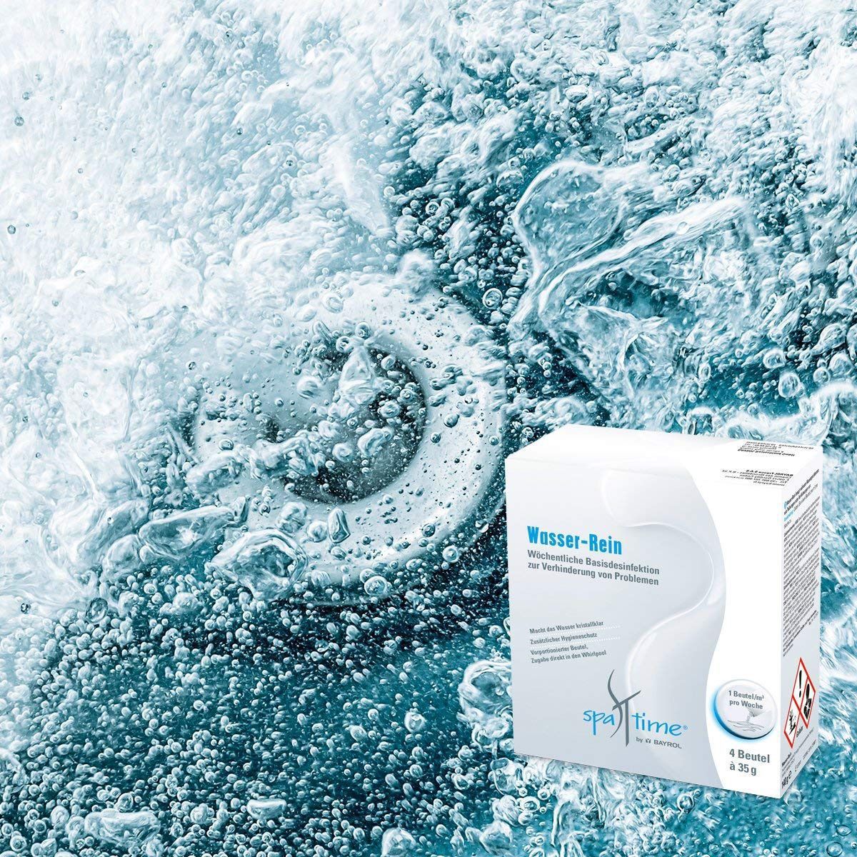 SpaTime Wasser-Rein für Whirlpool, gegen Trübung BY-2237850 SpaTime Wasser-Rein für Whirlpool, gegen Trübung BY-2237850