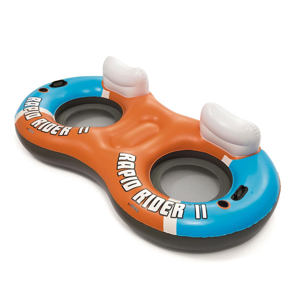 CoolerZ 2-Personen Schwimmring mit Rückenlehne X2 251 x 132 cm 43113_22 CoolerZ 2-Personen Schwimmring mit Rückenlehne X2 251 x 132 cm 43113_22