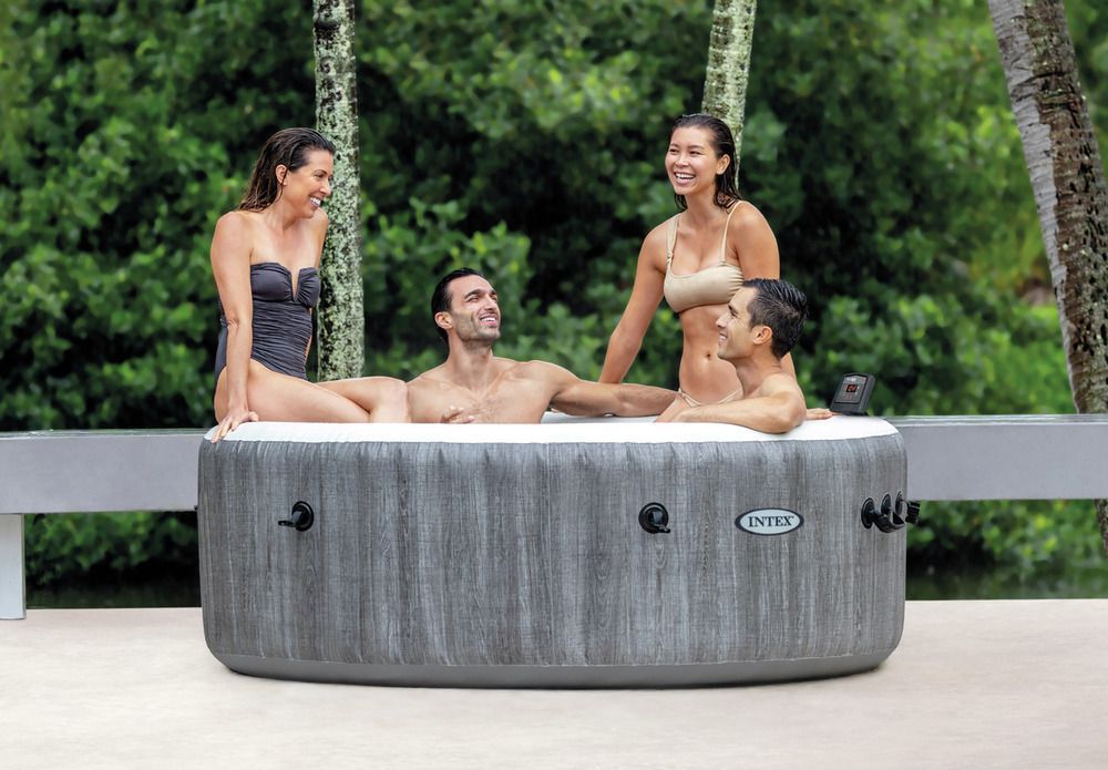 Intex Whirlpool Pure Spa Greywood Deluxe Bubble_Massage_Greywood_Deluxe_M