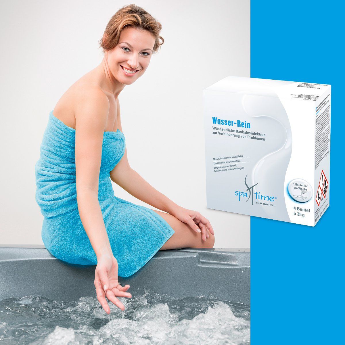 SpaTime Wasser-Rein für Whirlpool, gegen Trübung BY-2237850 SpaTime Wasser-Rein für Whirlpool, gegen Trübung BY-2237850