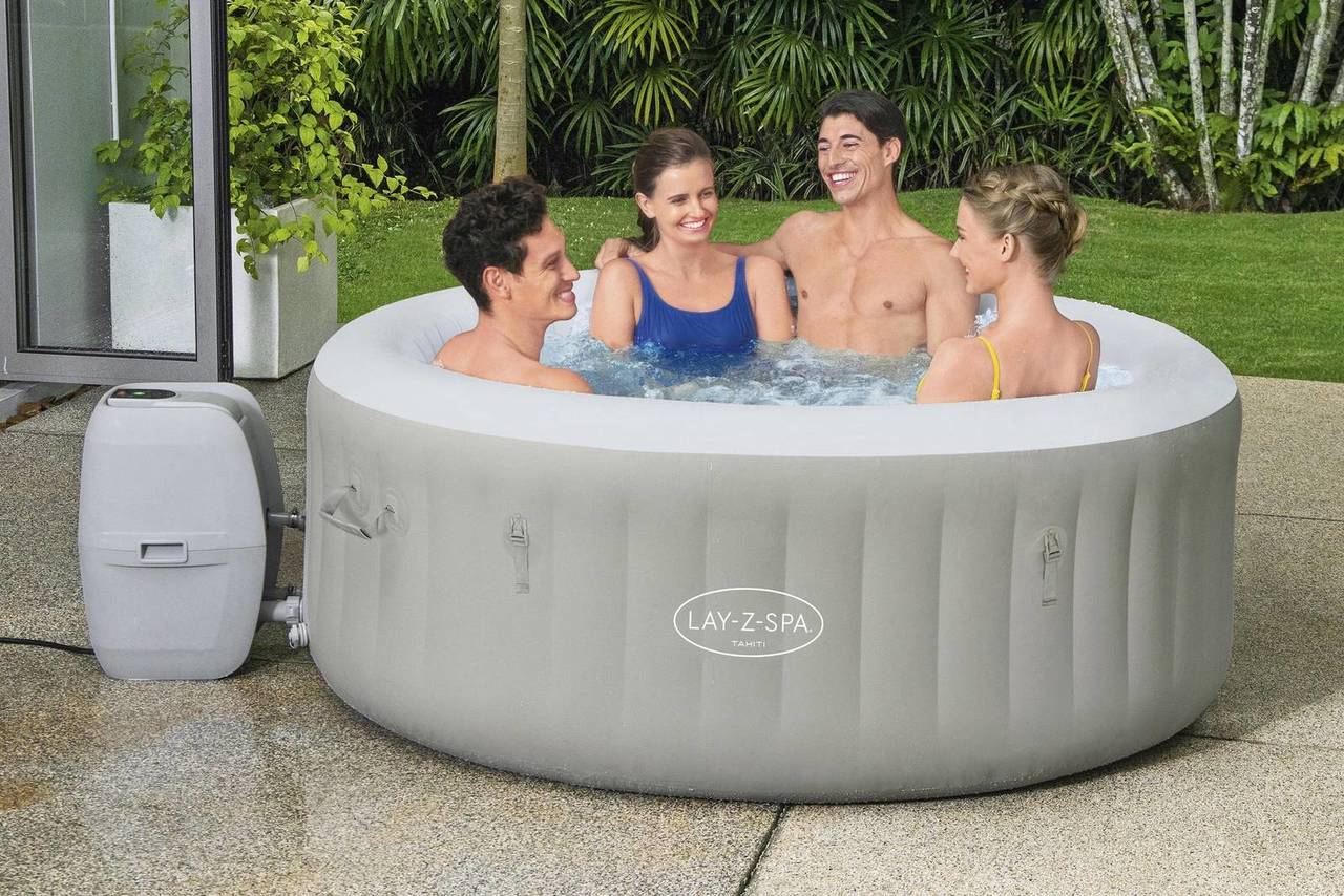 Bestway Whirlpool Lay Z Spa Tahiti AirJet, rund 180 x 66 cm 60007_22 Bestway Whirlpool Lay Z Spa Tahiti AirJet, rund 180 x 66 cm 60007_22